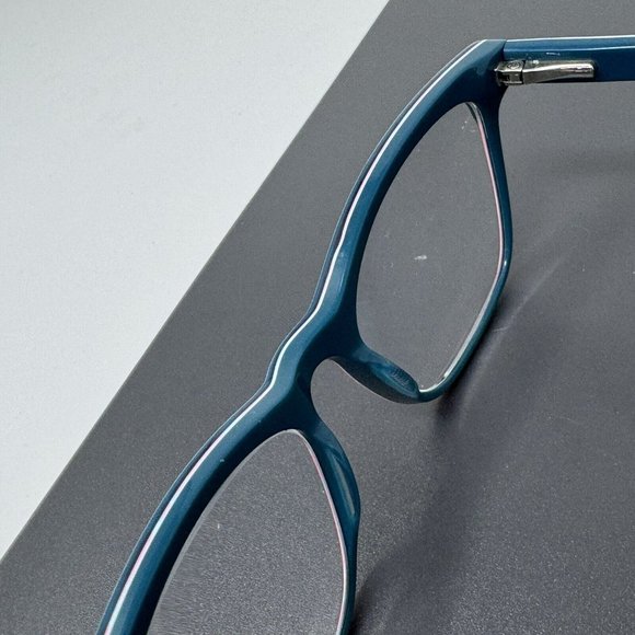 Betsey Johnson Eyeglasses Girls Bff Life 49-16-130 Teal Pink Eyeglasses Frame - Picture 9 of 11